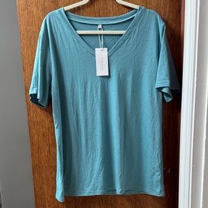 Women's Teal Short Sleeve Tee